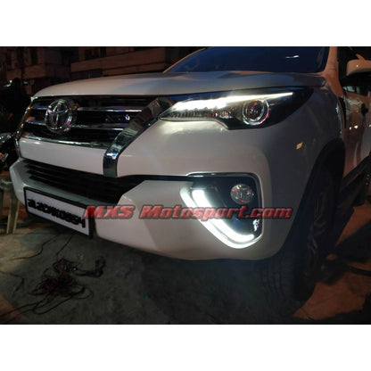 MXS2478 LED Fog Lamps Daytime Running Lights Toyota Fortuner New Version 2017