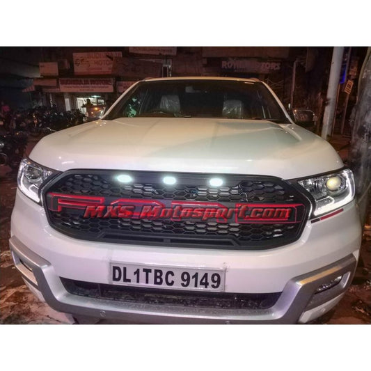MXS2600 Ford Endeavour Everest 3D Led Raptor Grill  2015 + Stage I