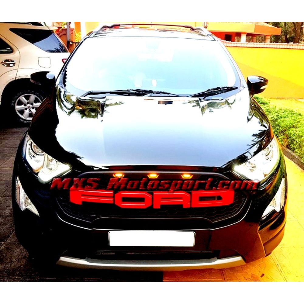 MXS2601 Ford EcoSport Raptor Style Led Grill New Version