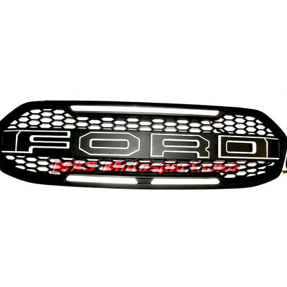 MXS2622 Ford Endeavour Everest 3D Led Raptor Grill  2015 + Stage III