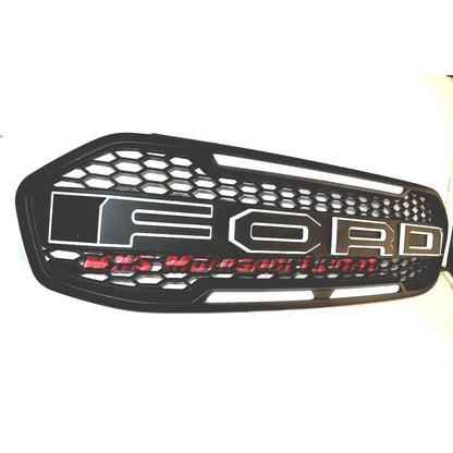 MXS2622 Ford Endeavour Everest 3D Led Raptor Grill  2015 + Stage III