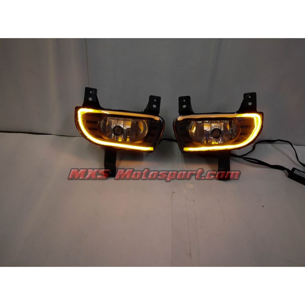 MXS2747 Mahindra Scorpio LED Daytime Fog Lamps with Matrix Turn Signal