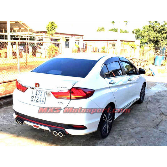 MXS2790 Honda City Rear Racing Diffuser