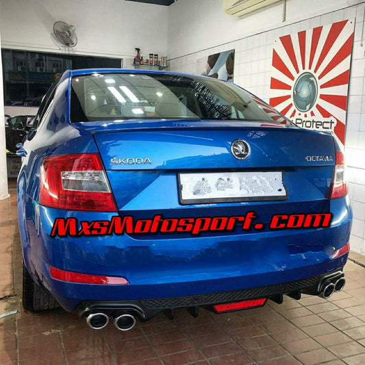 MXS2808 Skoda Octavia Rear Racing Diffuser