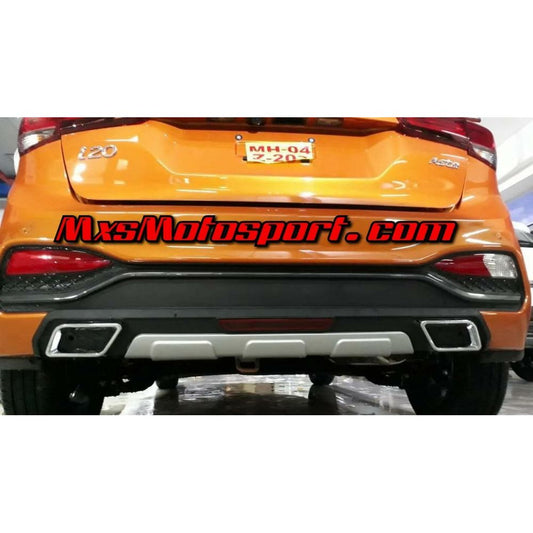 MXS2811 Hyundai i20 Elite Rear Racing Diffuser Benz Style