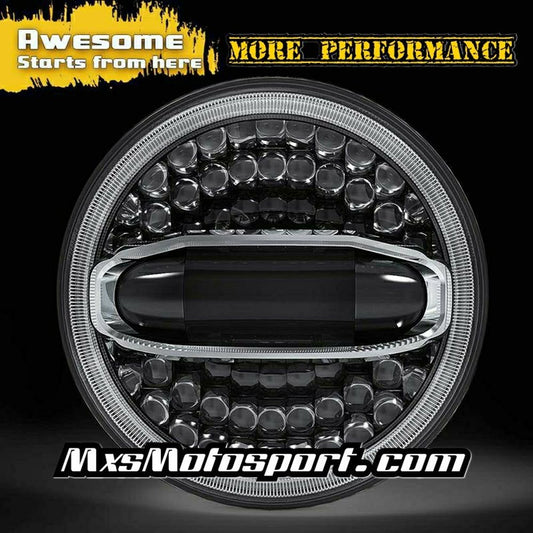 MXS2869 RE Interceptor 650 Cree LED 4D Lens DRL Projector Headlight