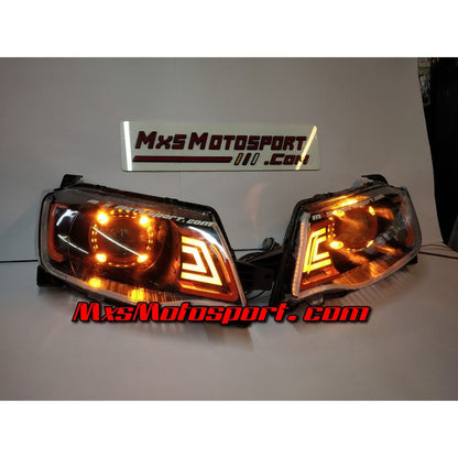 MXS2877 Renault Kwid Custom Project LED Daytime Xenon Projector Headlights Matrix Series