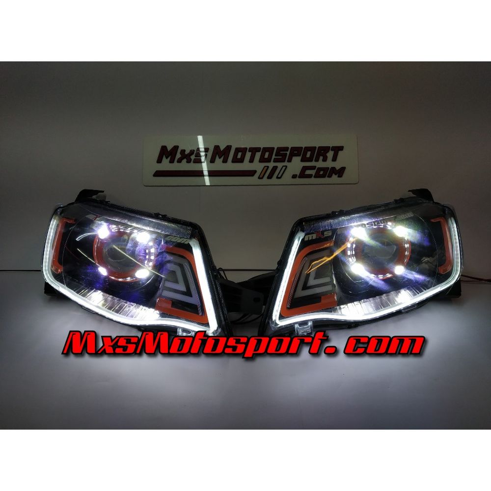 MXS2877 Renault Kwid Custom Project LED Daytime Xenon Projector Headlights Matrix Series