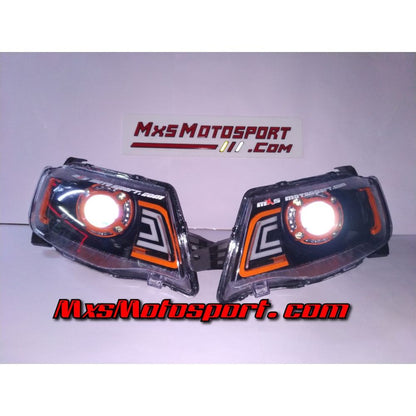 MXS2878 Renault Kwid Custom Project LED Daytime Xenon Projector Headlights