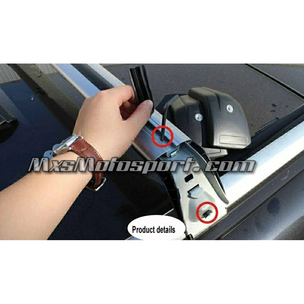 MXS2913 Ford Endeavour Cross Bars for Roof Rails