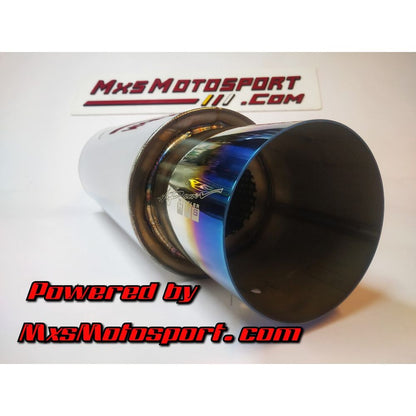 MXS2914 HKS Car Exhaust Muffler Silencer with DB Killer Super Car Like sound