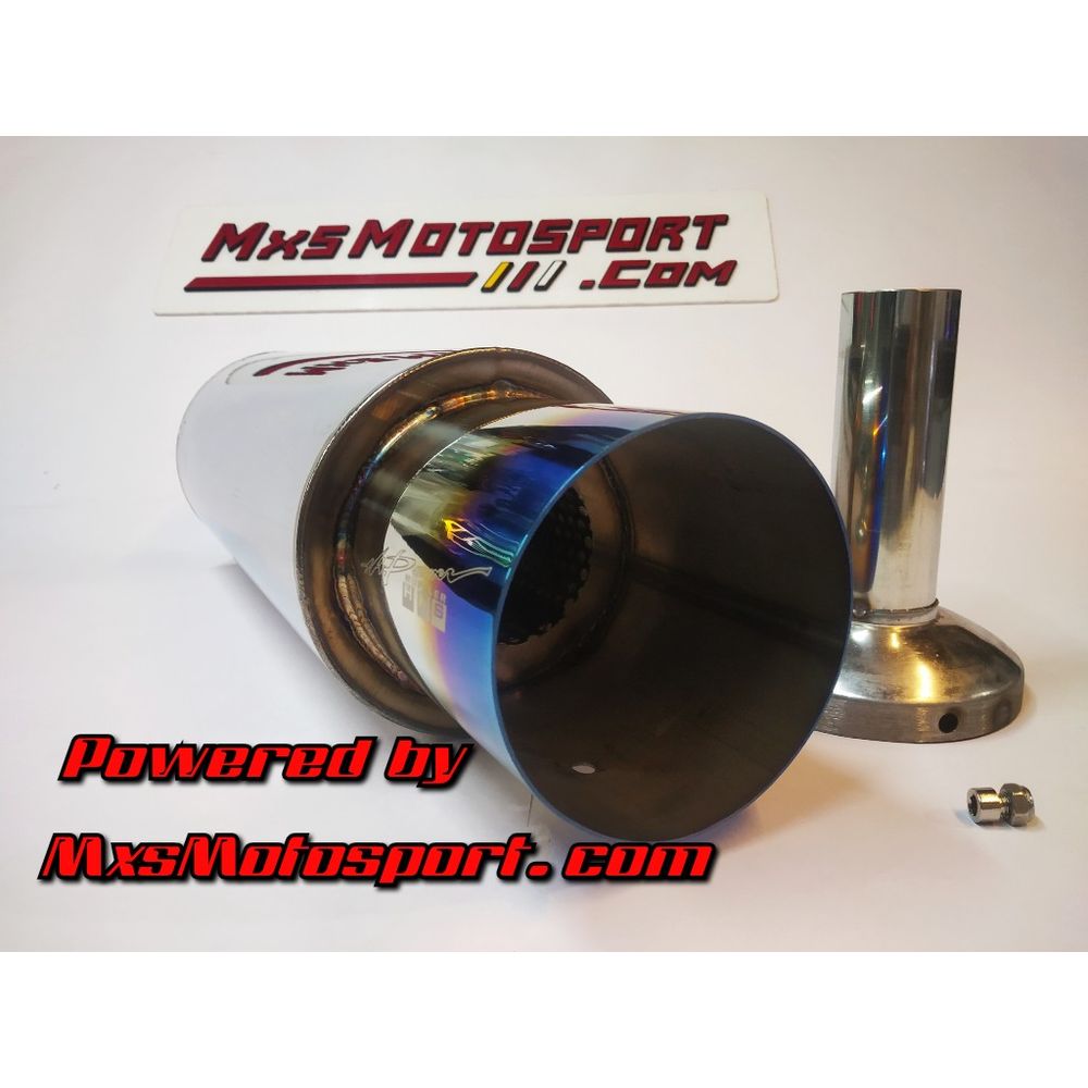 MXS2914 HKS Car Exhaust Muffler Silencer with DB Killer Super Car Like sound