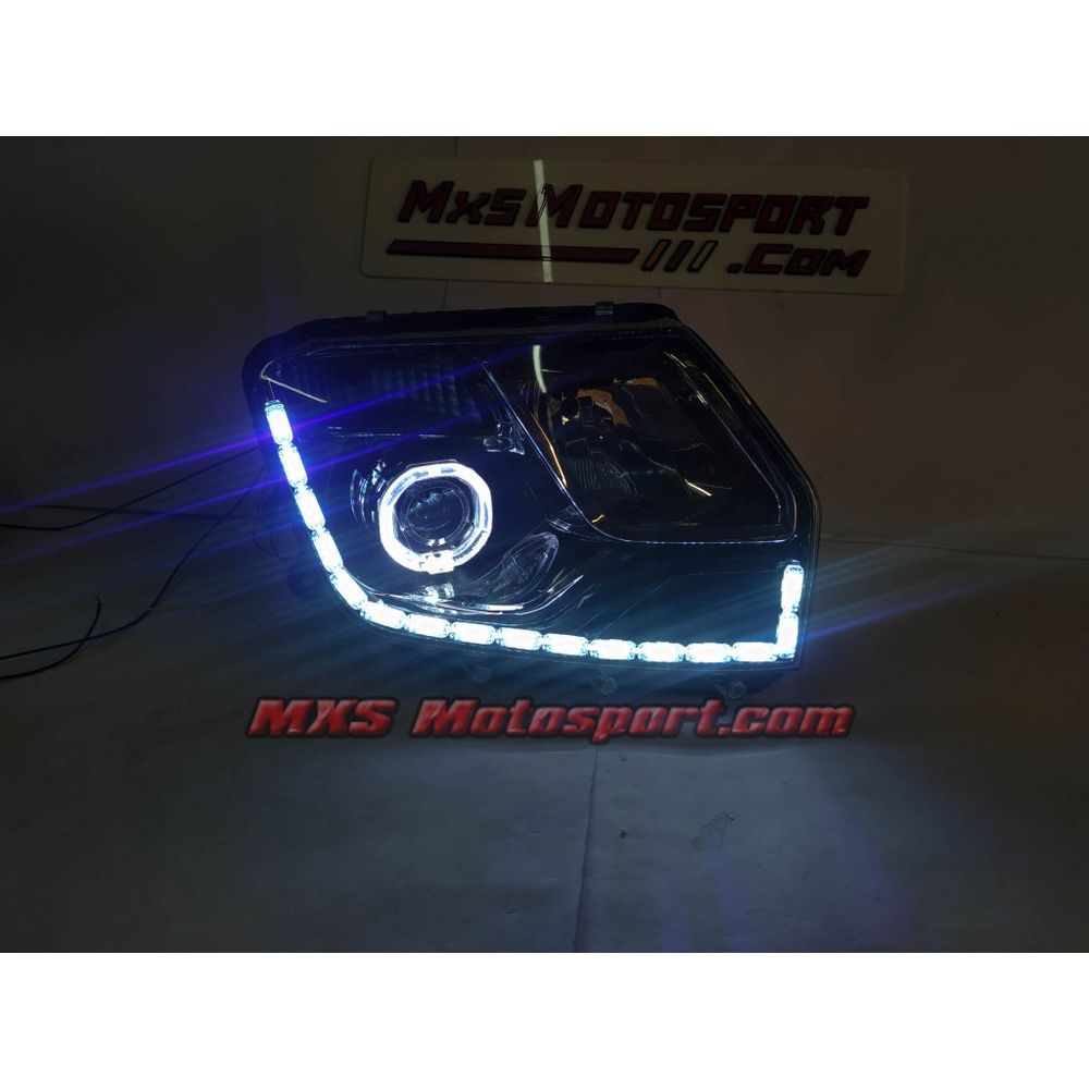 MXS2916 Renault Duster LED Daytime Xenon Projector Headlights Matrix Series