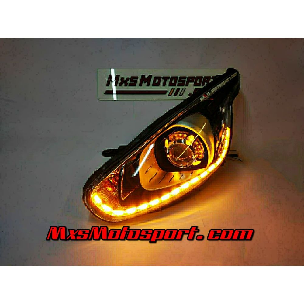 MXS2921 Fiat Punto Abarth LED Daytime Xenon Projector Headlights Matrix Series