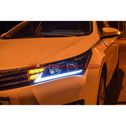 MXS2931 Toyota Corolla Altis LED Daytime Projector Headlights 2014-2017