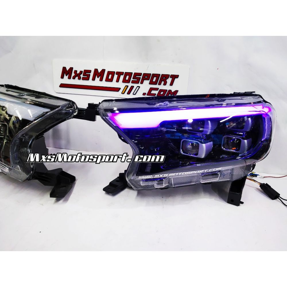 MXS2975 Ford Endeavour LED Projector Headlights Stage 4 PRO-Series