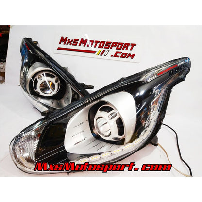 MXS3031 Fiat Punto Abarth LED Daytime Xenon Projector Headlights Matrix Series