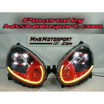 MXS3045 Nissan Micra Projector Headlights with Daytime Running Lights