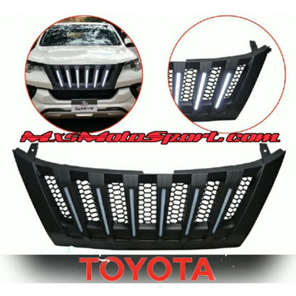 MXS3047 LED Sports GRILL For Toyota Fortuner