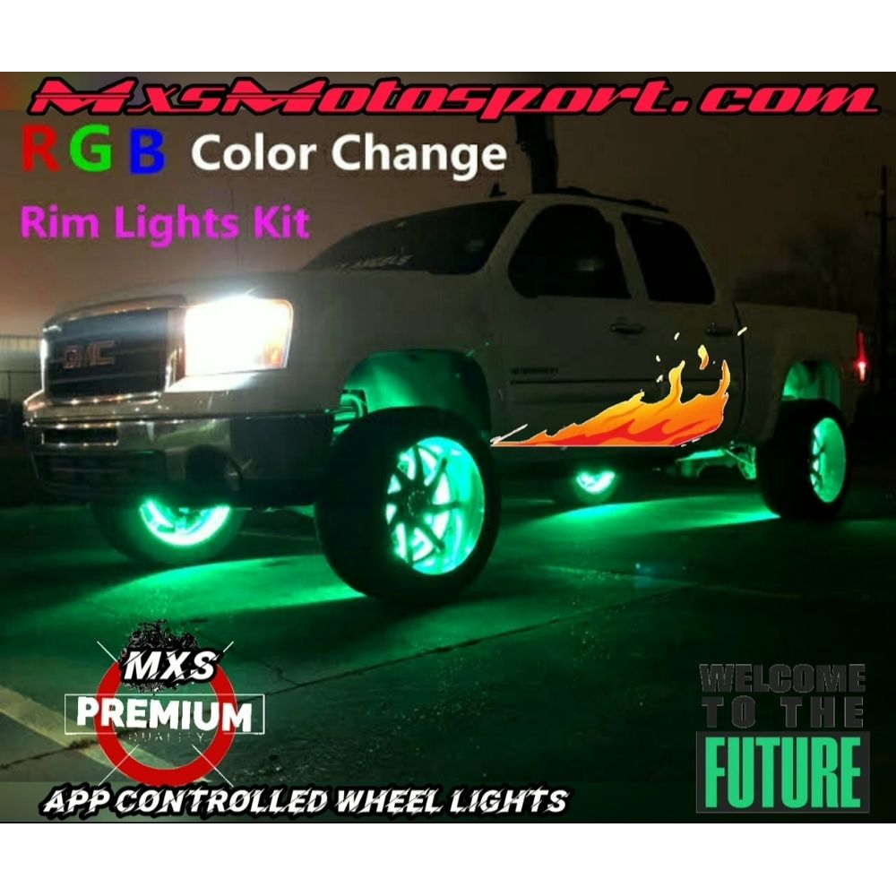 MXS3078 App Controlled LED Wheel Lights
