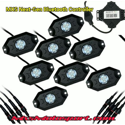 MXS3084 App Controlled 8-X LED Rock Lights