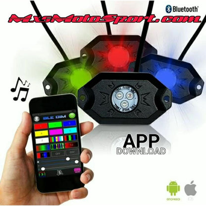 MXS3084 App Controlled 8-X LED Rock Lights