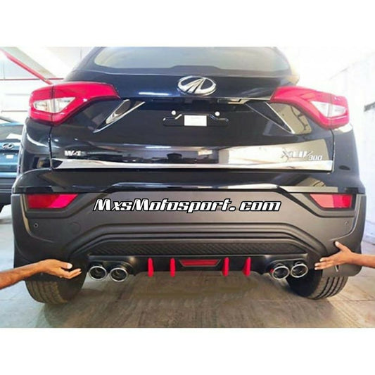 MXS3153 Mahindra XUV300 Rear Sports Diffuser