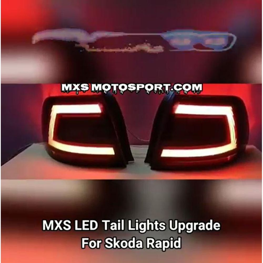 MXS3157 LED Tail Lights For Skoda Rapid MXS Style