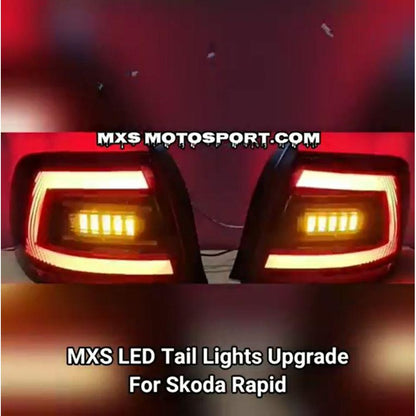 MXS3157 LED Tail Lights For Skoda Rapid MXS Style