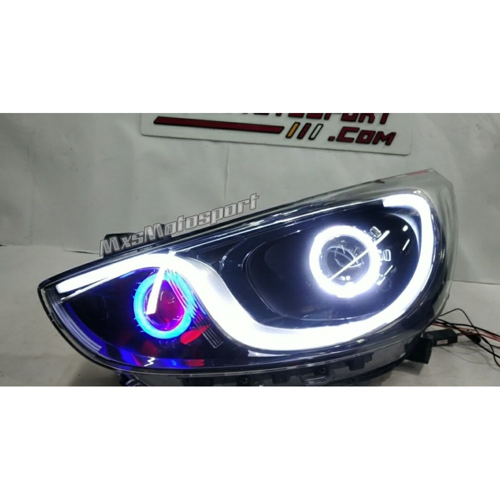 MXS3158 Hyundai Verna Fluidic Dual Projector Headlights