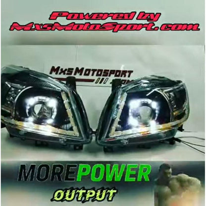 MXS3341 Ford Endeavour DRL Projector Headlights Porsche Inspired Matrix Series 2010+