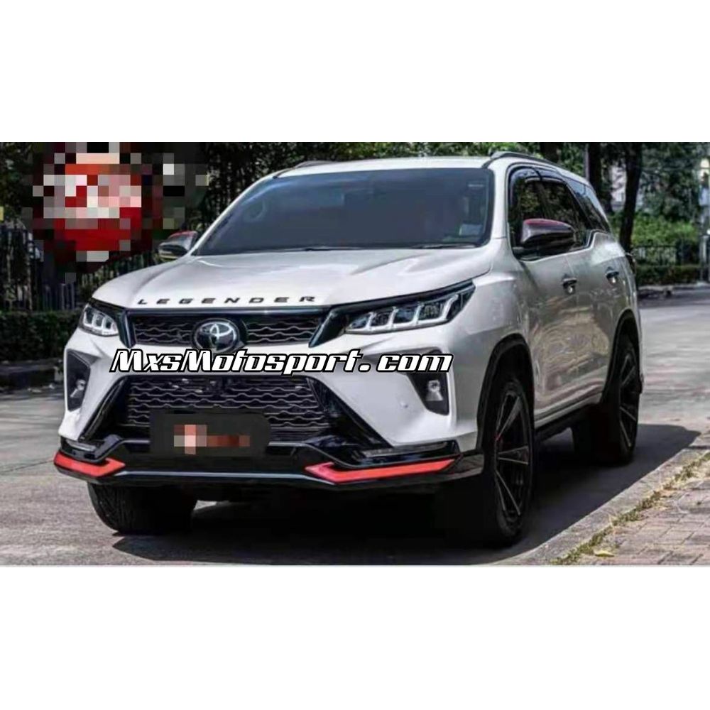 MXS3385 Racing Lip Splitter Body Kit For Toyota Fortuner Legender