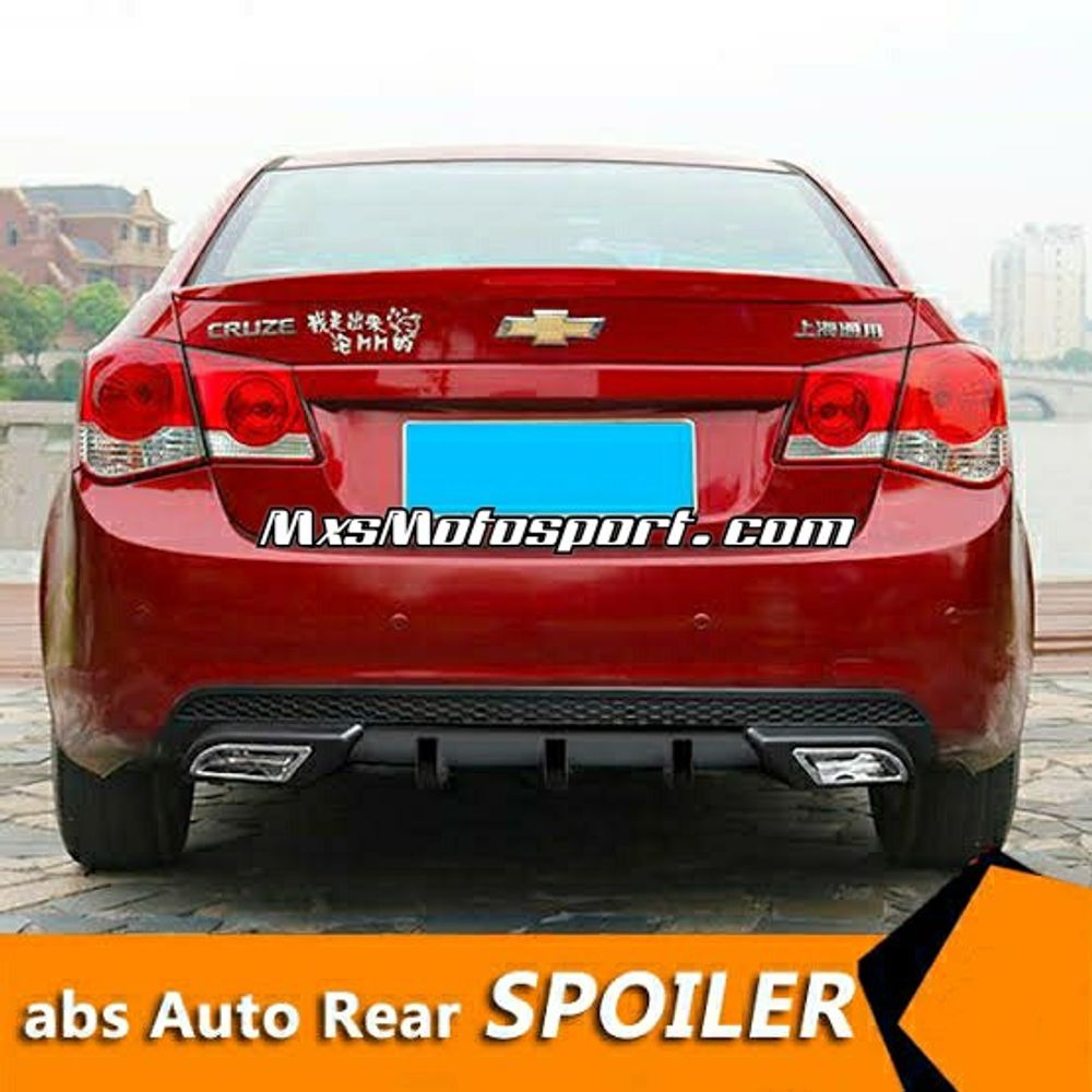 MXS3387 Chevrolet Cruze Diffuser Rear Bumper