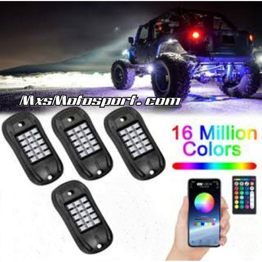 MXS3418 App Controlled 4-X LED Rock Lights