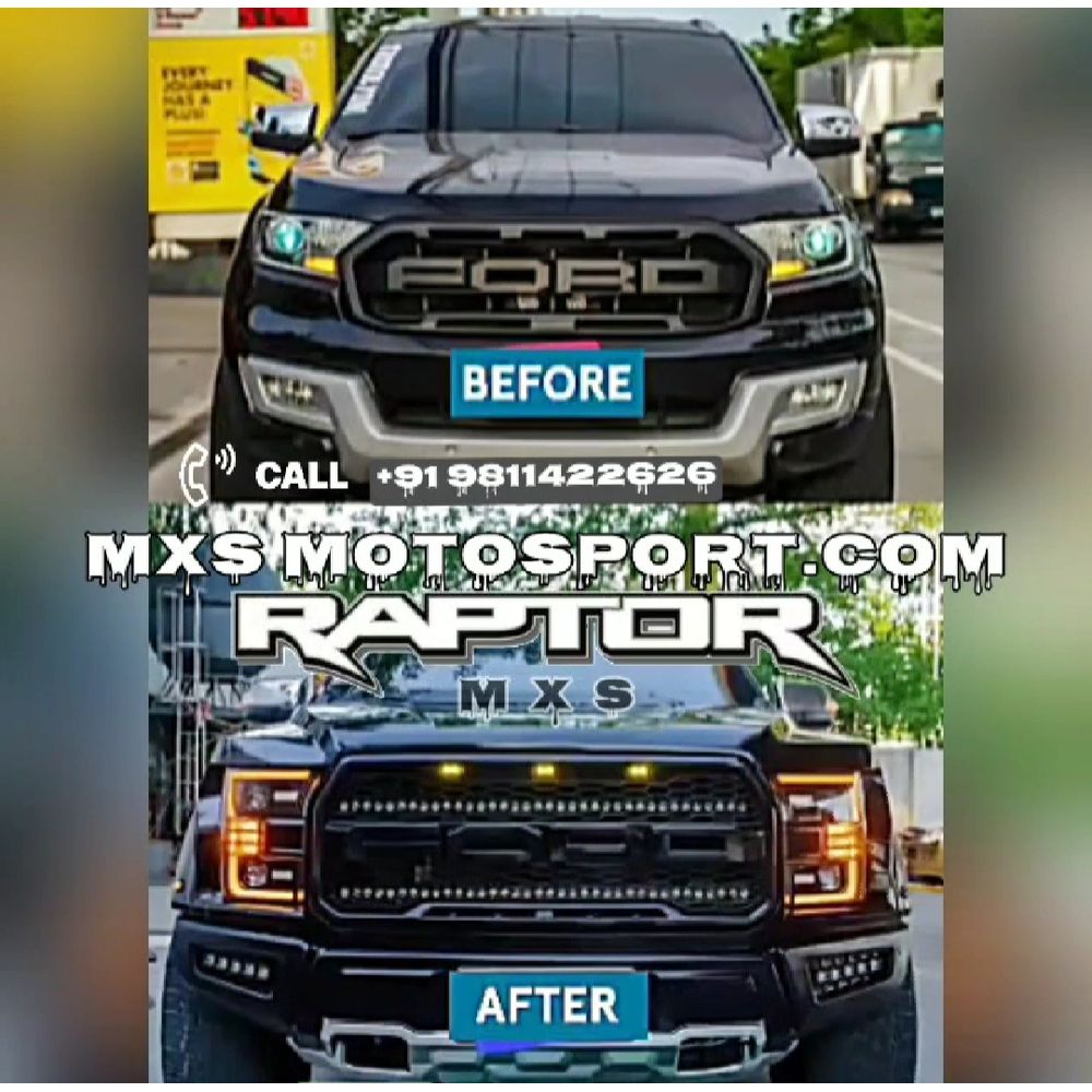 Ford Raptor Conversion Kit MXS3419 Ford Raptor Body Conversion Kit | Convert Ford Endeavour To ...
