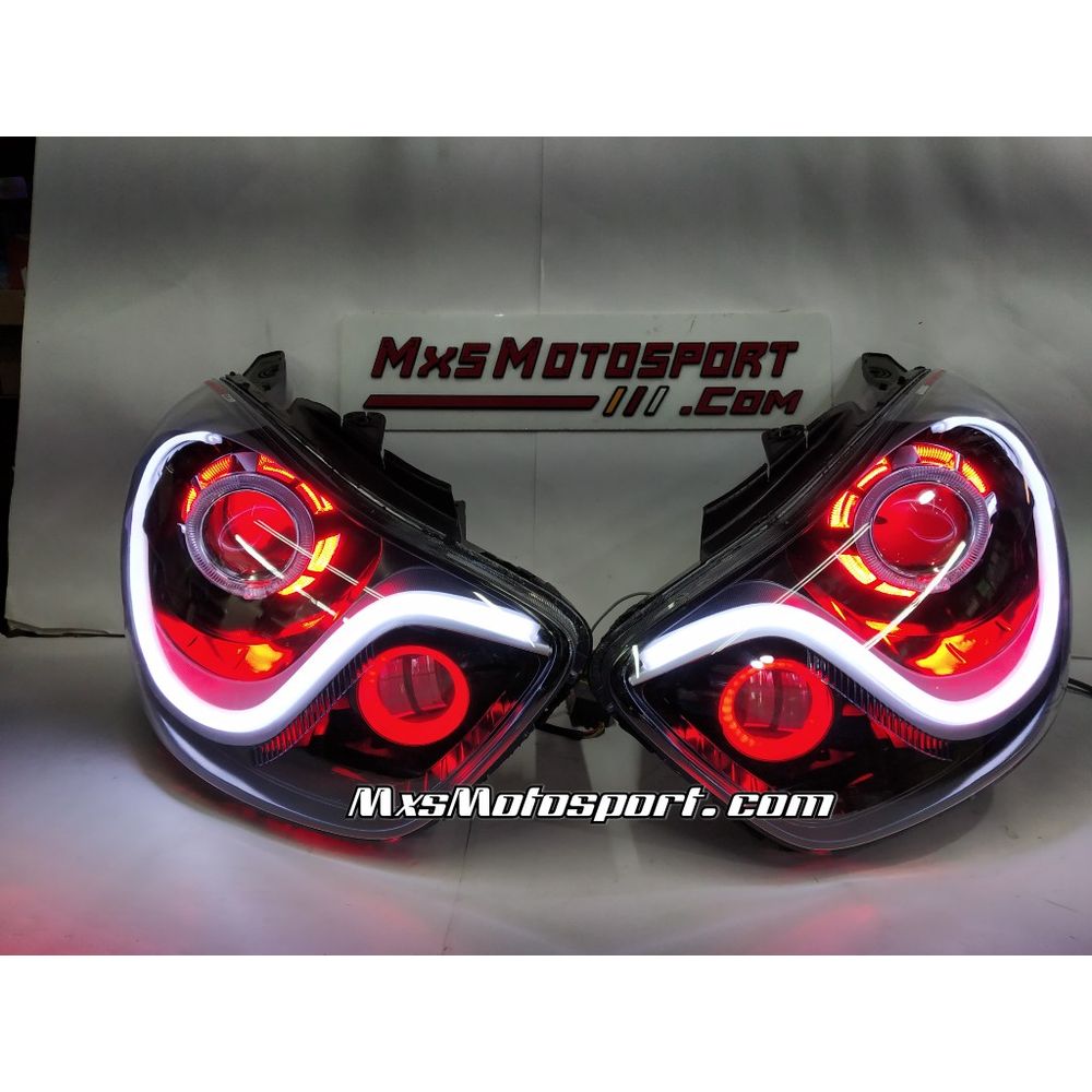 MXS3437 Dual DRL Projector Headlights Hyundai I10 Old Version