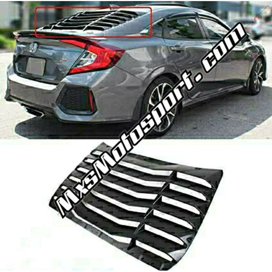 MXS3483 Honda Civic Rear Roof Wing Spoiler 2017+