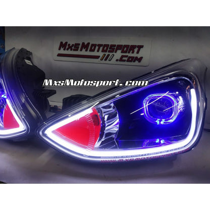 MXS3491 DRL Projector Headlights Hyundai Grand i10