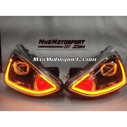 MXS3491 DRL Projector Headlights Hyundai Grand i10