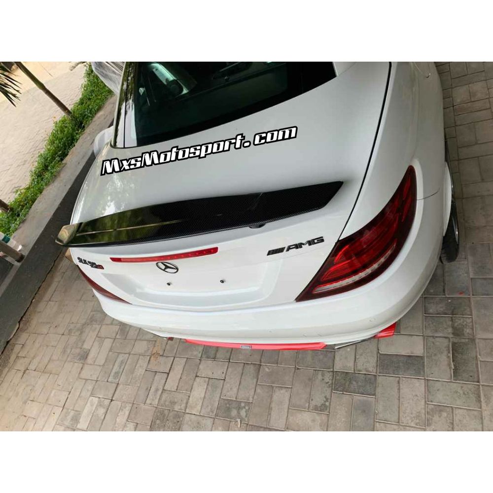 MXS3534 Rear Trunk Wing Spoiler Carbon Car