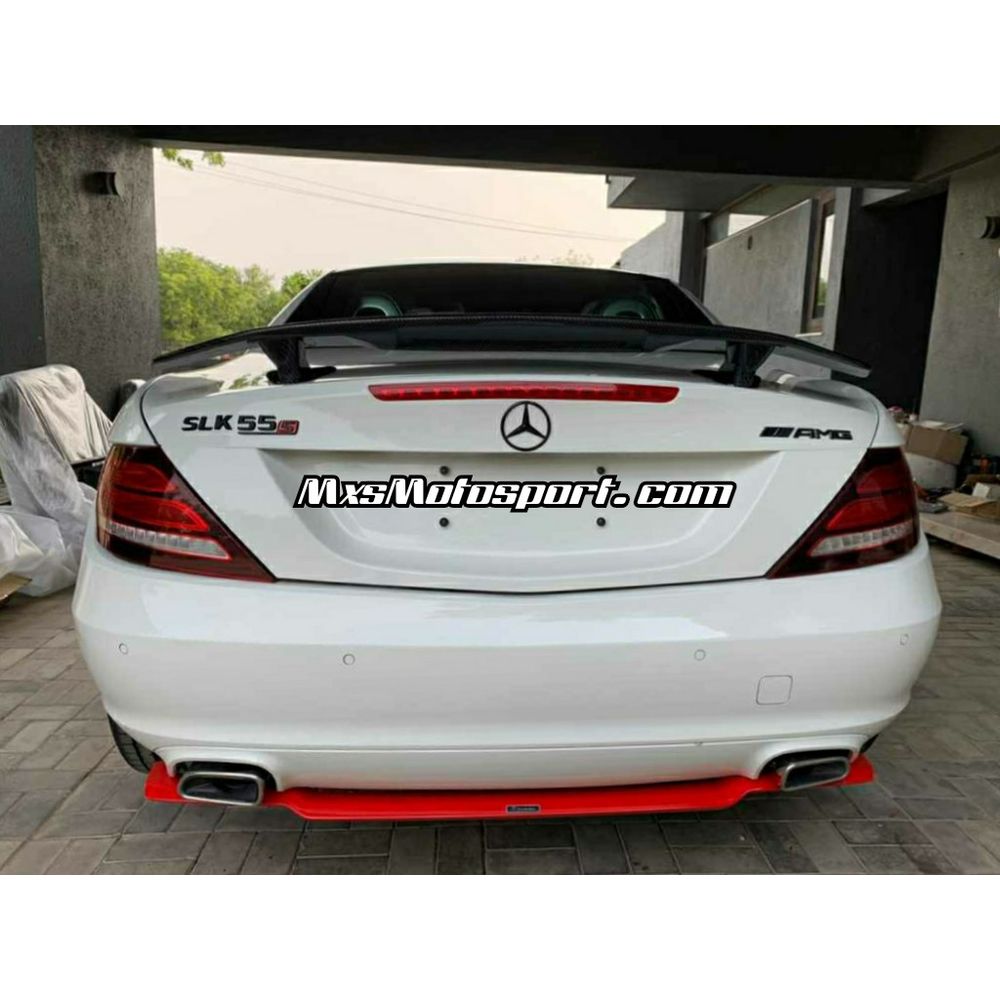 MXS3534 Rear Trunk Wing Spoiler Carbon Car