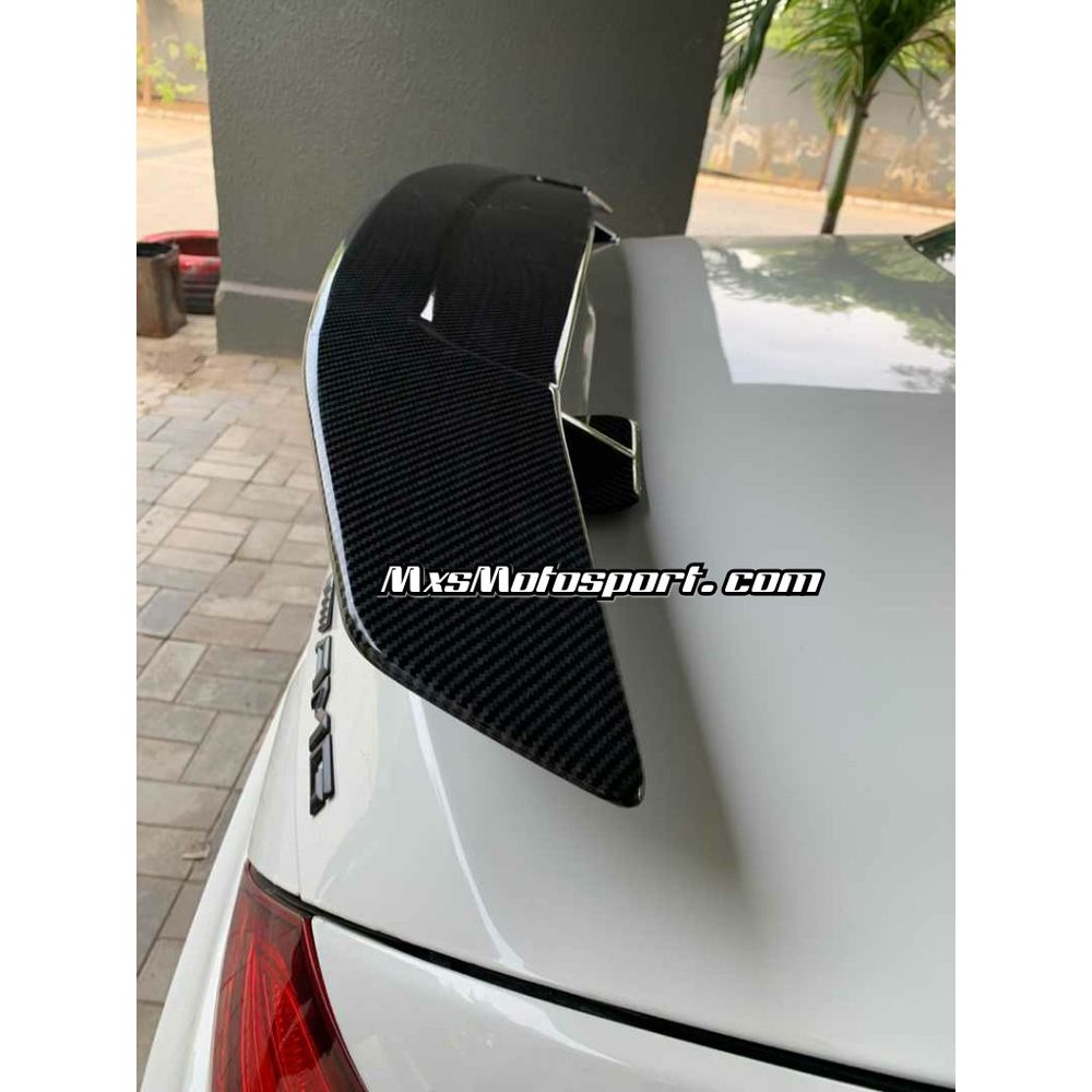 MXS3534 Rear Trunk Wing Spoiler Carbon Car