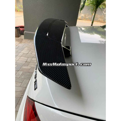 MXS3534 Rear Trunk Wing Spoiler Carbon Car