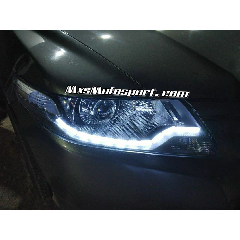 MXS3572 Honda City DRL Projector Headlights with Matrix Turn Signal Mode