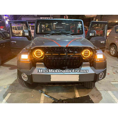 MXS3632 LED Grill For Mahindra Thar 2020+ ABS