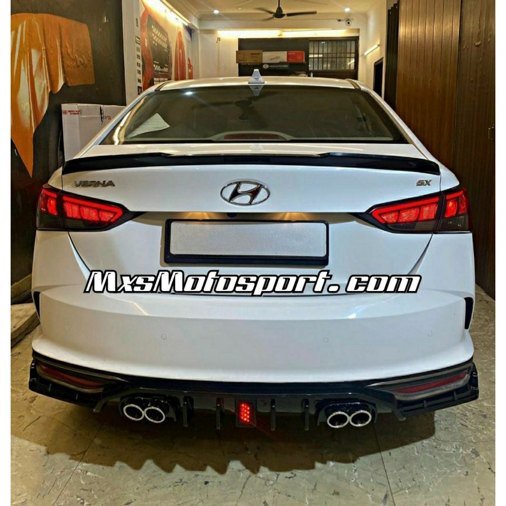 MXS3648 Lip Spoiler Hyundai Verna