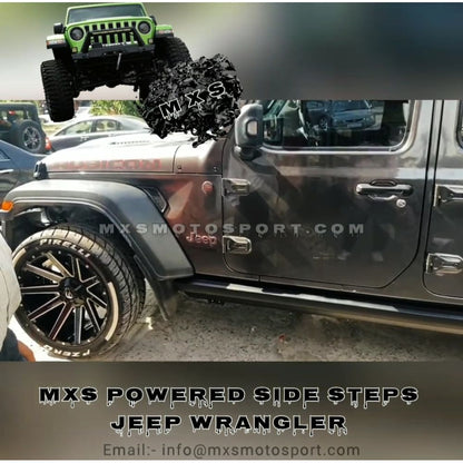 MXS3664 Automatic Powered Side Steps JEEP WRANGLER 2022