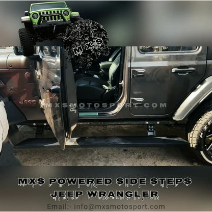 MXS3664 Automatic Powered Side Steps JEEP WRANGLER 2022