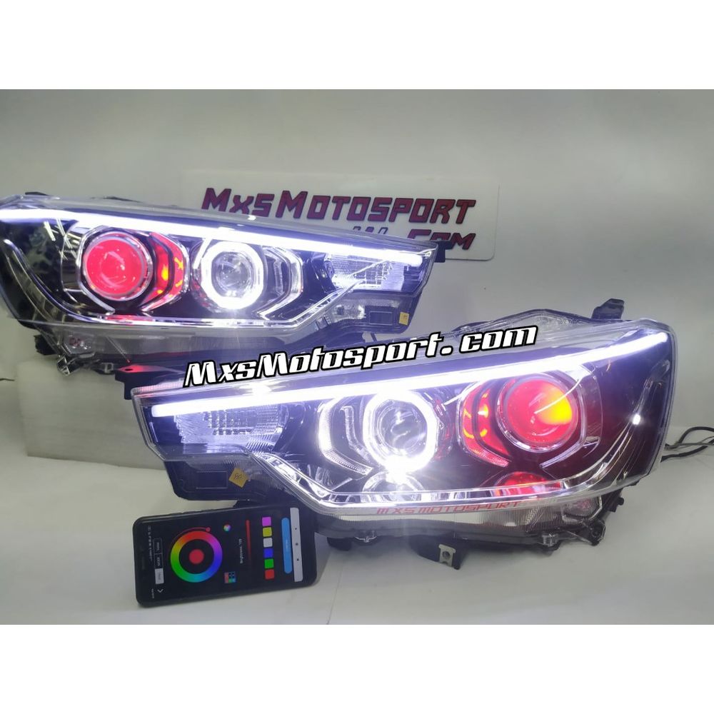 MXS3671 Maruti Suzuki Ertiga Projector Headlights with App Controlled Devil Eye System