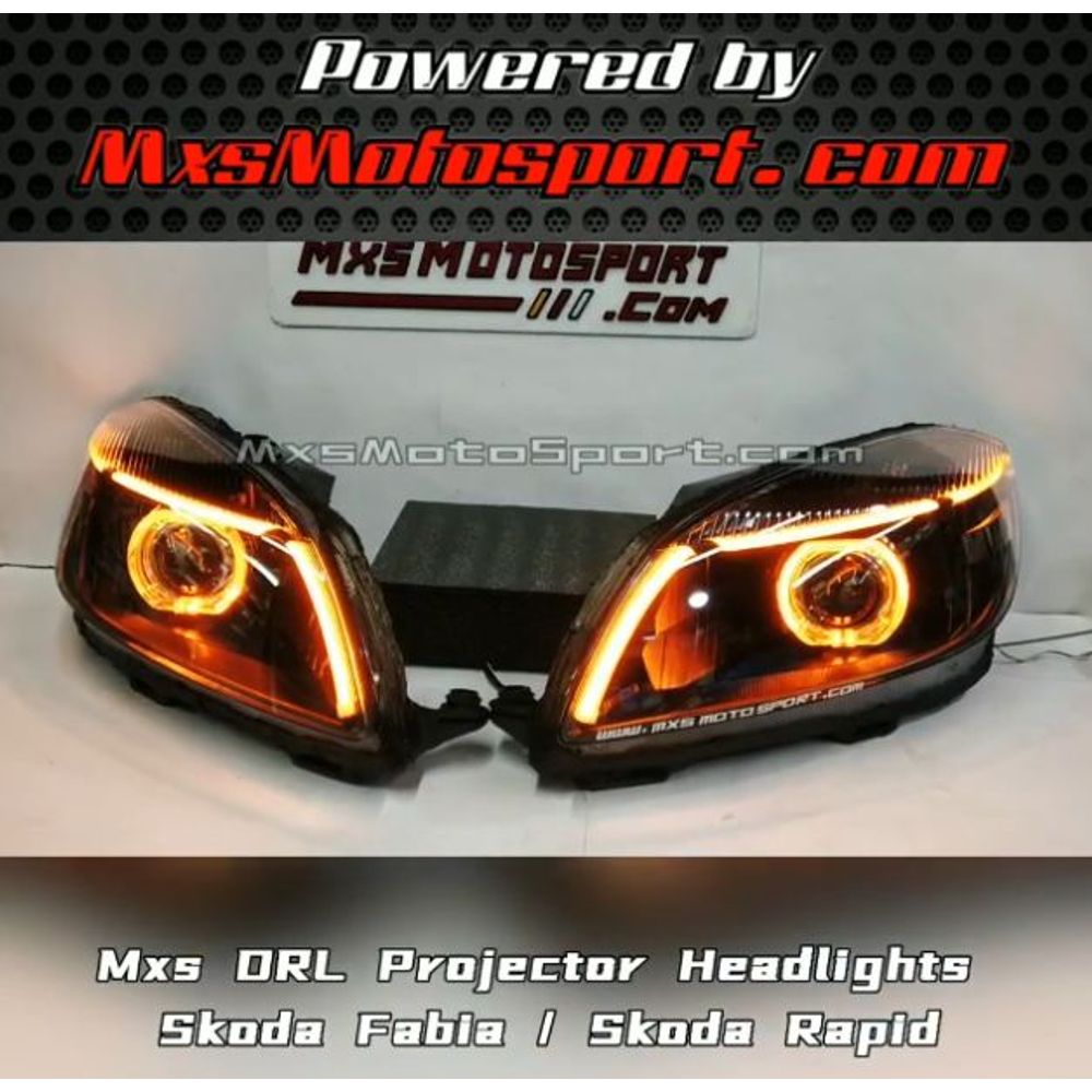 MXS3682 Skoda Rapid DRL Projector Headlights